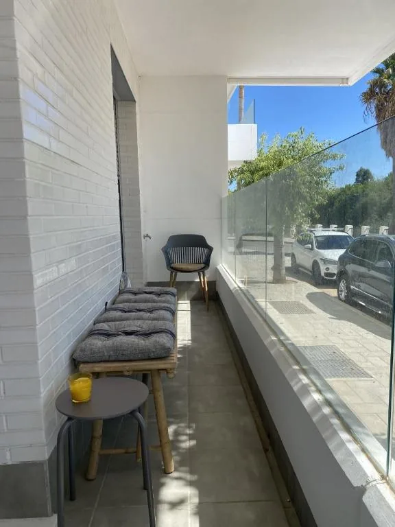 Balkon met zitje, Residencia Jardin del Rio